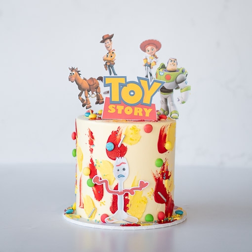 Picture of Toy Story Abstract Cake