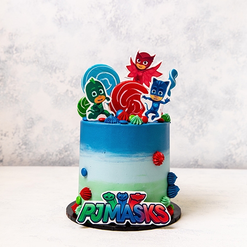 Picture of PJ Mask Smooth Ombre Cake