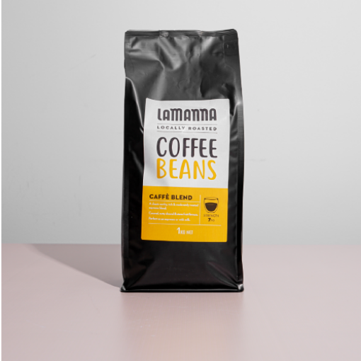 Picture of LM COFFEE CAFFE BLEND BEANS 1KG