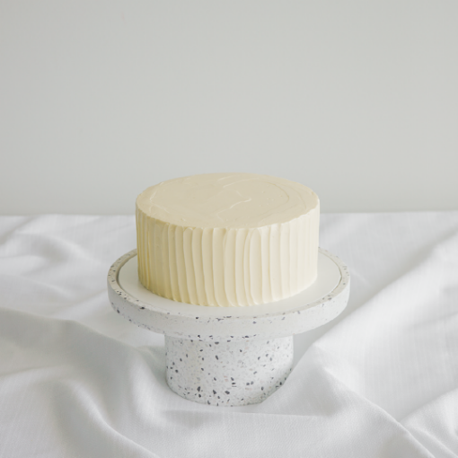 Picture of Buttercream Cake with Vertical Pattern | 7"