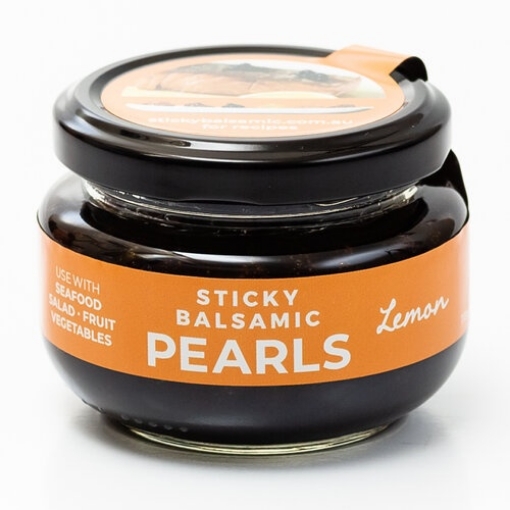 Picture of STICKY BALSAMIC LEMON PEARLS 110GM