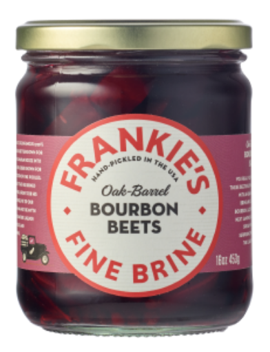 Picture of Frankie's Fine Brine Oak Barrel Bourbon Beets | 453g