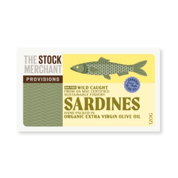 Picture of The Stock Merchant Wild Caught Sardines in Olive Oil | 120g