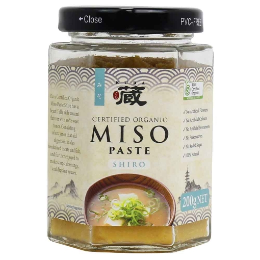 Picture of Kura Organic Shiro Miso Paste | 200g