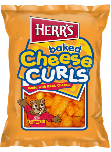 Picture of Herr's Baked Cheese Curls | 198g