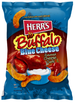 Picture of Herr's Buffalo Blue Cheese Curls | 170g